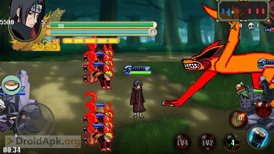 all naruto online games